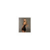 838-BAB-1 babydoll - Noir